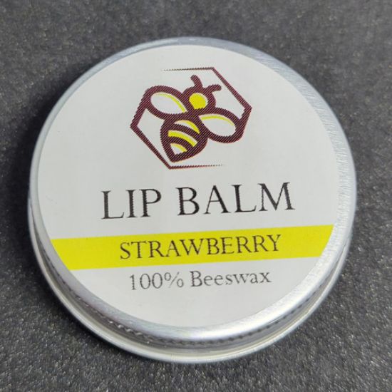 Picture of Strawberry Lip Balm - Tin