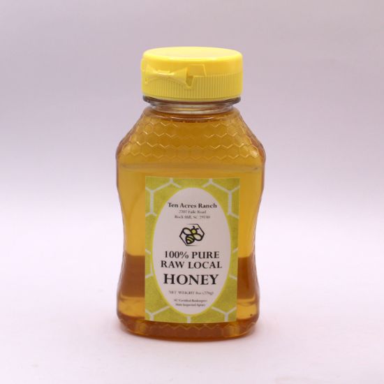8 oz raw honey for tea or coffee