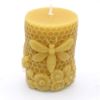 Small Comb Hex Pillar Candle