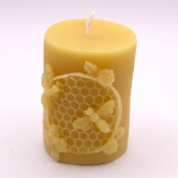 Circle Small Comb Pillar Candle
